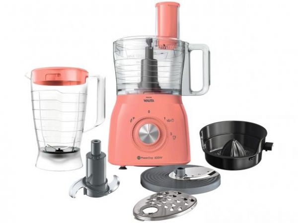 Multiprocessador 5 em 1 Philips Walita - RI7631 - Coral