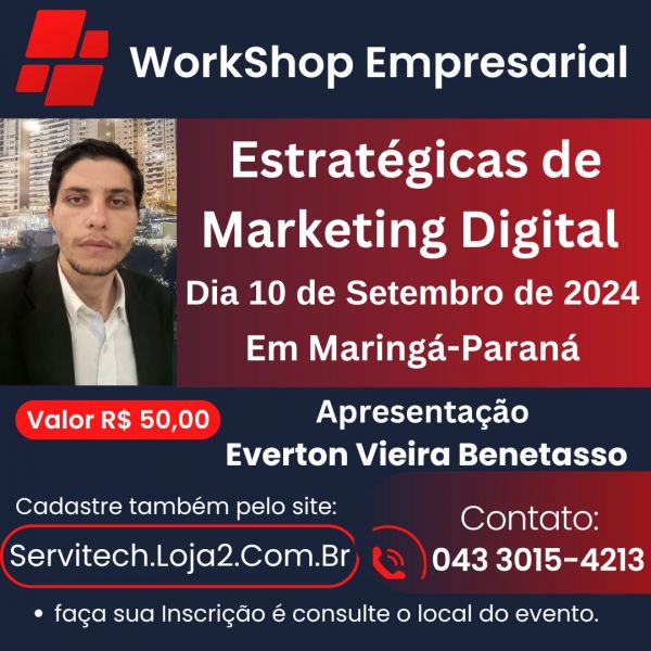 Estratégicas de Marketing Digital - Evento - Maringá