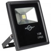 Refletor de LED 10W 6500K Bivolt SLIM Preto BRASFORT