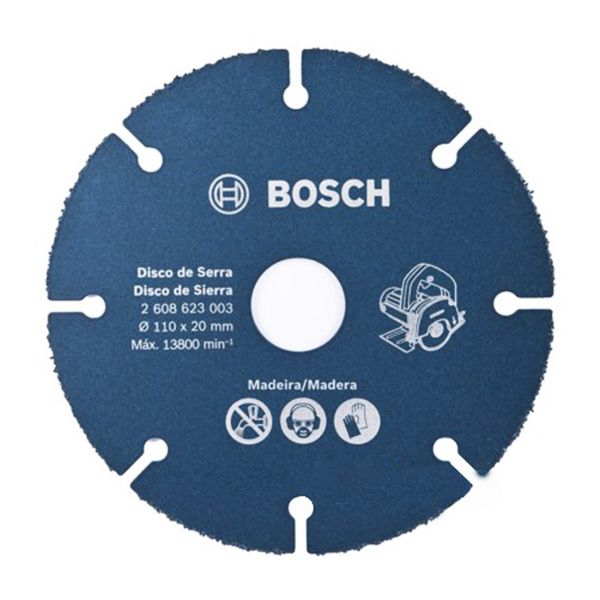 Disco de Serra Mármore Especial para madeira 110x20mm Bosch