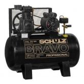 Compressor Ar Bravo CSL-10BR/100L 140lbs 2CV Trifásico 220/380V