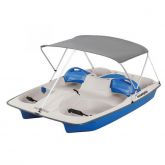 Barco a pedal oceânico Sun Slider 8' com capota
