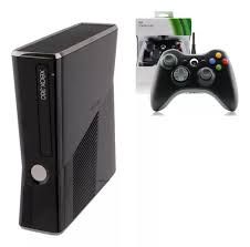 A - Console - Xbox 360 Slim - Microsoft - 4 GB - Preto