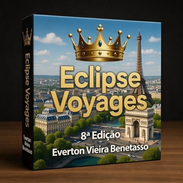 A - Jogo de Aventura - Eclipse Voyages ® de Everton Vieira Benetasso -  8 ° Edição - Paris. França.