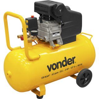 Motocompressor De Ar MCV 25 - 25 litros - 127 V - VONDER