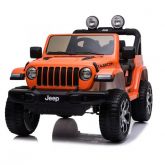 JEEP WRANGLER (LARANJA) R/C ELÉTRICO 12V