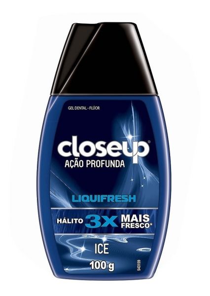 Gel Dental Close Up Liquifresh Ice 100g - 12 unidades