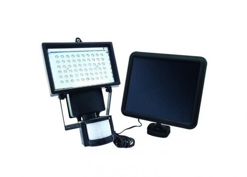 Luz de segurança solar com 60 LEDs