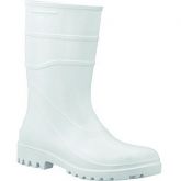 BOTA PVC CANO MEDIO BRANCO