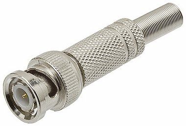 CONECTOR BNC C/ MOLA E PARAFUSO