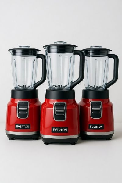 A - Liquidificador de alta potência  -  Premium - 1200W - 110V - Marca Everton ®