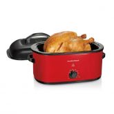 Forno elétrico torrador - 22 litros, vermelho