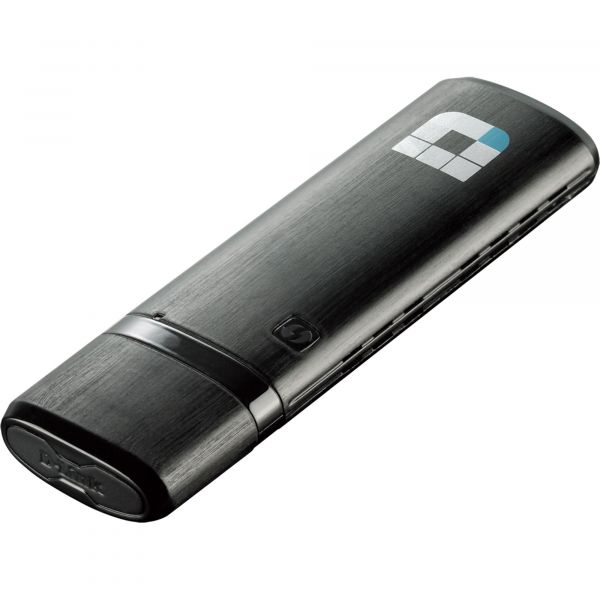 Adaptador Wireless Dual Band USB DWA-182 Preto D-LINK