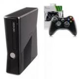 A - Console - Xbox 360 Slim - Microsoft - 4 GB - Preto