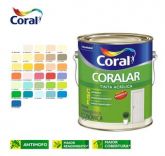 Tinta Coral Econômica Látex Acrílica Fosca Cores 3,6 Litros