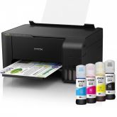 Multifuncional Epson L3110 Color Tanque de Tinta 33ppm até 5760dpi USB