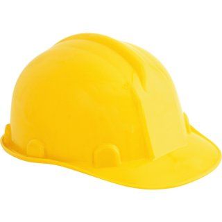 Capacete com aba freontal - Amarelo: Vonder