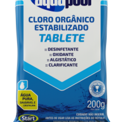 AQUAPOOL CLORO ORGÂNICO ESTABILIZADO TABLETE