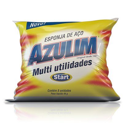 LÃ DE AÇO AZULIM