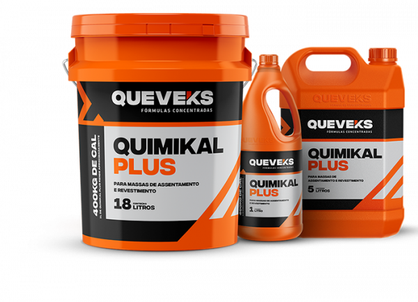 QUIMIKAL PLUS - Kit com 3 unidades