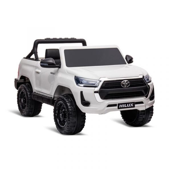 CARRO TOYOTA HILUX (BRANCO) R/C ELÉTRICO 12V