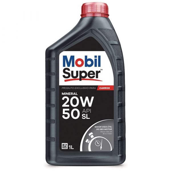 Oleo Mobil Super Original Para Carro Api Sl 20w-50