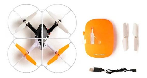 Drone Fun Move com Controle com Gestos da Mão sem Câmera com Alcance de 30 Metros Multilaser - ES254