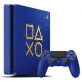 A - Console PlayStation 4 - Sony - Slim 1TB - Azul
