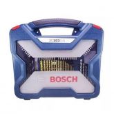 Kit de Ferramentas para Furadeira 103 Peças Bosch com Maleta