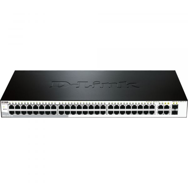 Switch Fast 52 Portas 100Mbps DES-1210-52 Preto D-LINK