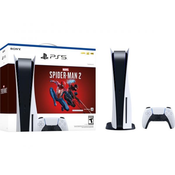 A - Console PlayStation 5 - Sony - Pacote Homem-Aranha 2 da Marvel