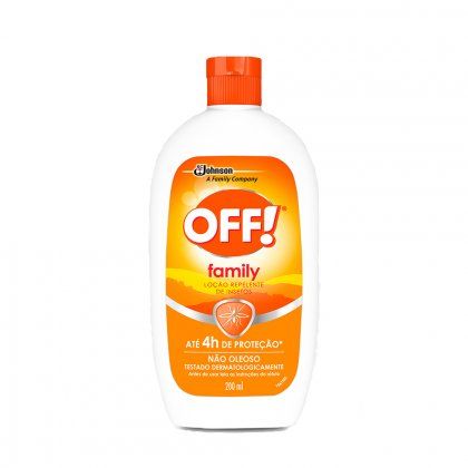 Repelente Loção Hidratante 200ml OFF Family