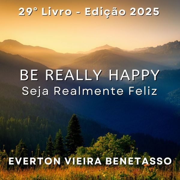 29 - Livro BE REALLY HAPPY – Seja realmente feliz.
