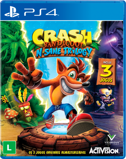 CRASH BANDICOOT N'sANE TRILOGY PS4